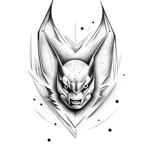 Bat Brush Stroke
