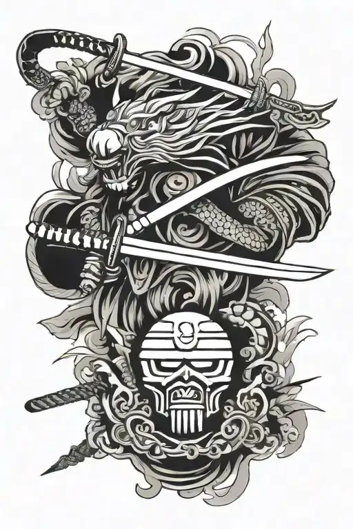 Katana Written Honda In Mandarin