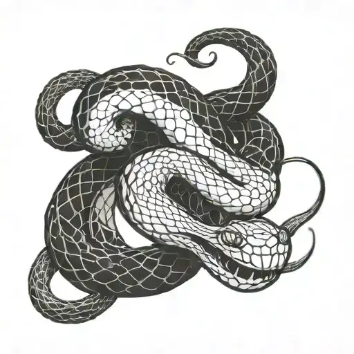 Smoke Body Snake Head