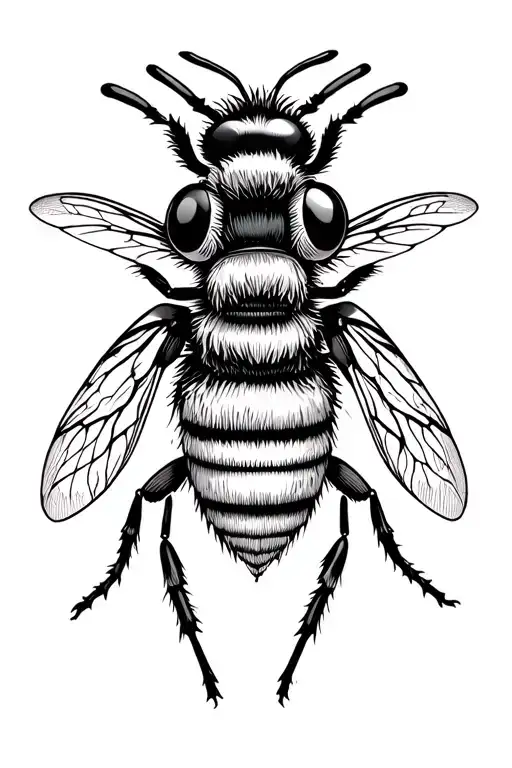 Bee Cartoon Version