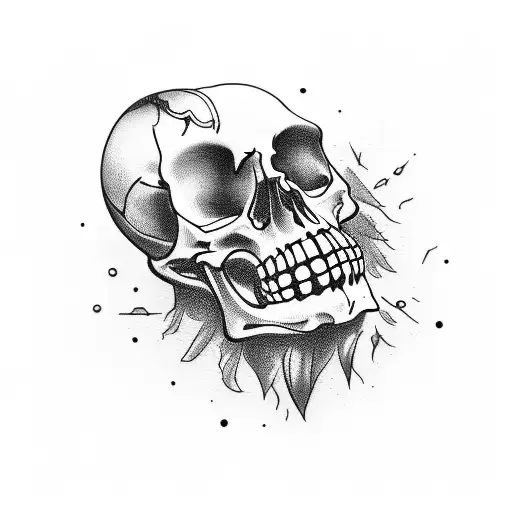 A Woman Skeleton Cut Her Throat With Knife By Seeing Herself