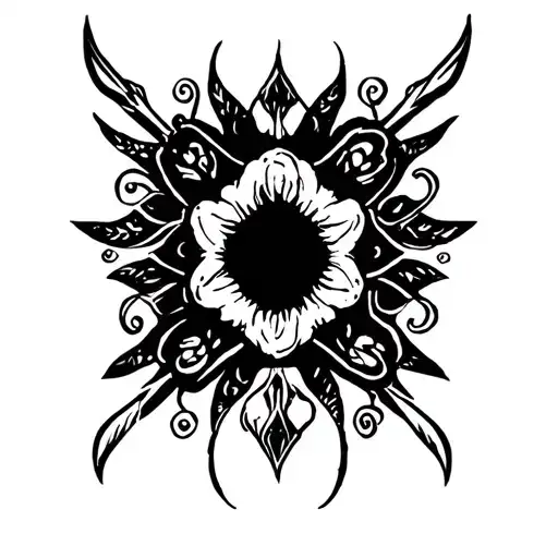 Western Design Inspired Tattoo Design