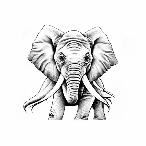 Baby Elephant Playing Guitar