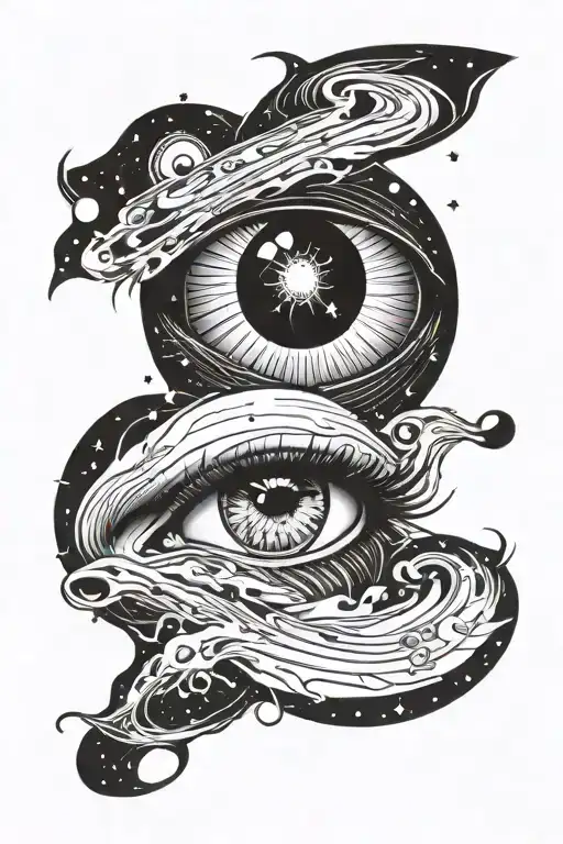 Eye Of The Universe From Space