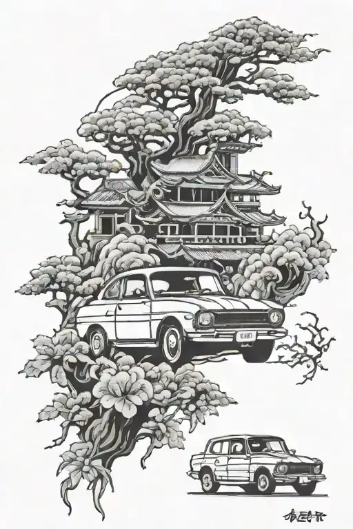Japan And Old Japanese Car