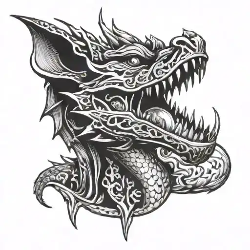 Little Dragon Breathing Fire