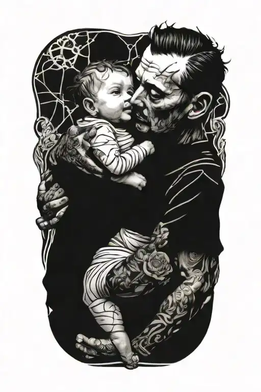 Father With Baby Girl