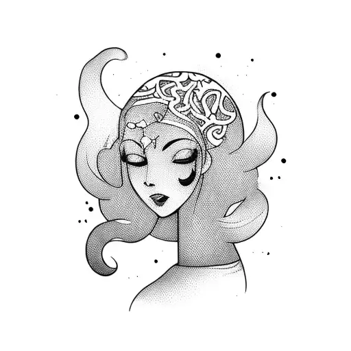 A Girl Coming Out Of A Book