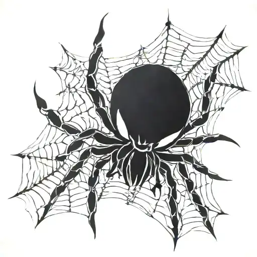 A Spider With A Cross