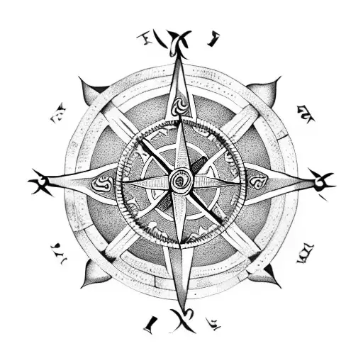 Celtic Compass Rose
