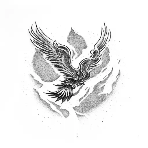 Phoenix And Tree Estoic Design