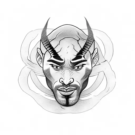 Black Mamba With 24 On A Knee