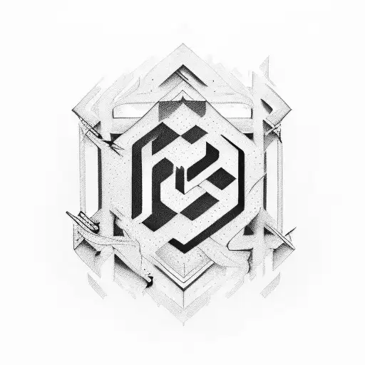 The Word Pol And The Number 19 In A Tatoo