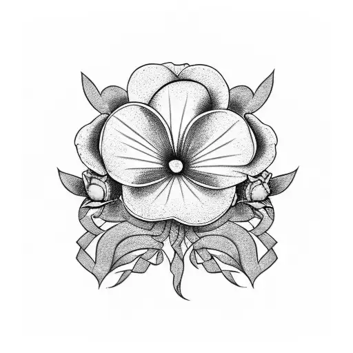 A Shamrock Intertwined With A Yellow Rose