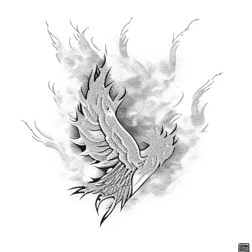 A Cyberpunk Inspired Phoenix Rising