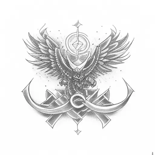 Runen Family Symbol Mom Father And Twinbrother