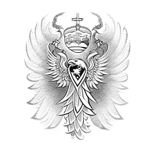 Incorporate Traditional Polish Military Insignia Into An Eagle