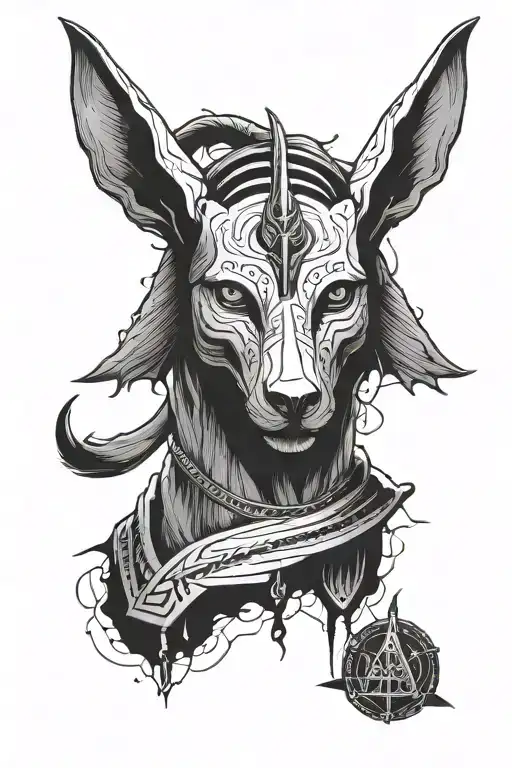 Harry Potter Death Mark Anubis Background