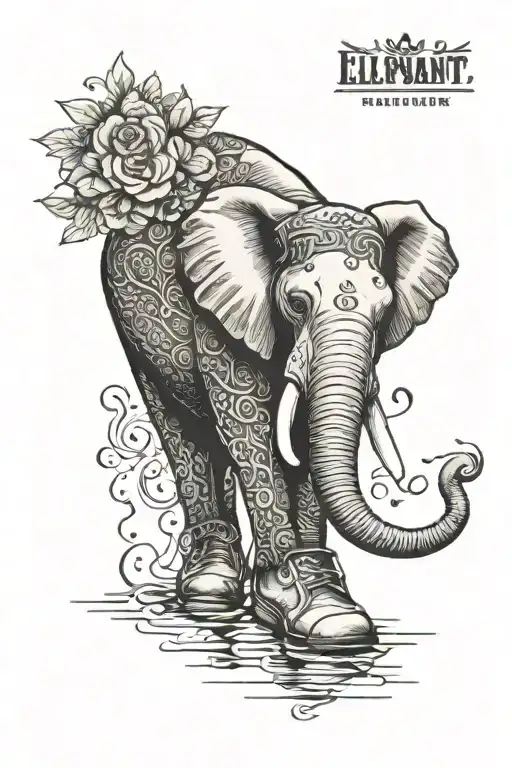 Elephant Shoes And Olive Juice