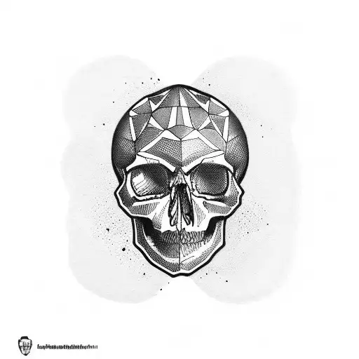 Skull With Bucket Hat