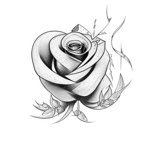 Chest Tattoo Roses Lightning Angel Wing Onto Shoulder