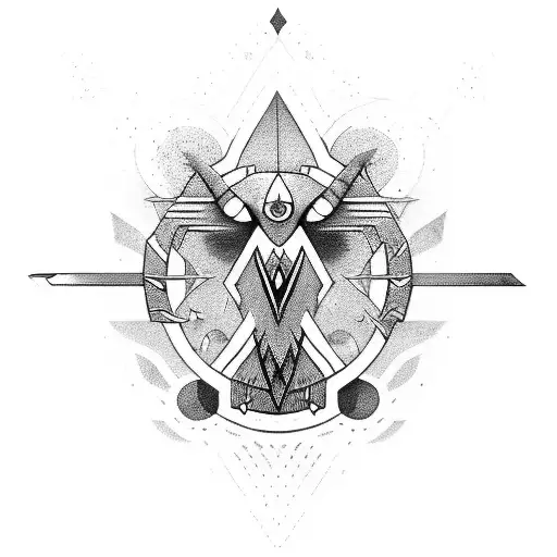 Warrior Pisces Symbol