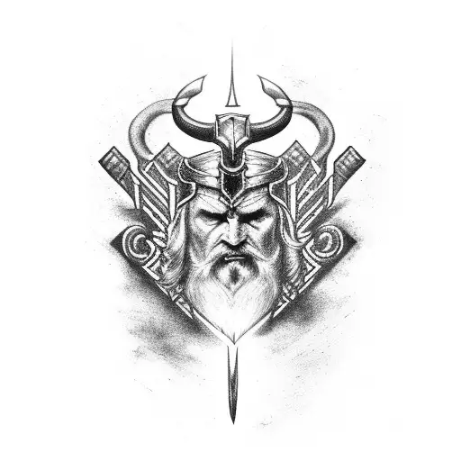 Odin And Thor Lightning