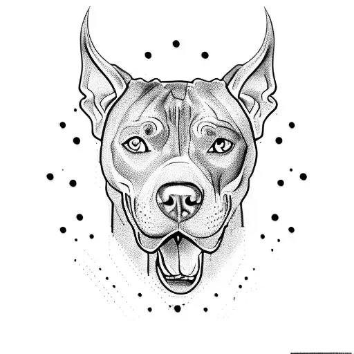 Growling Pit Bull