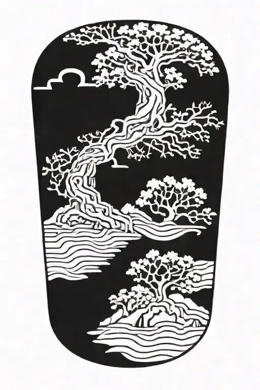 Vikings And Oak Tree