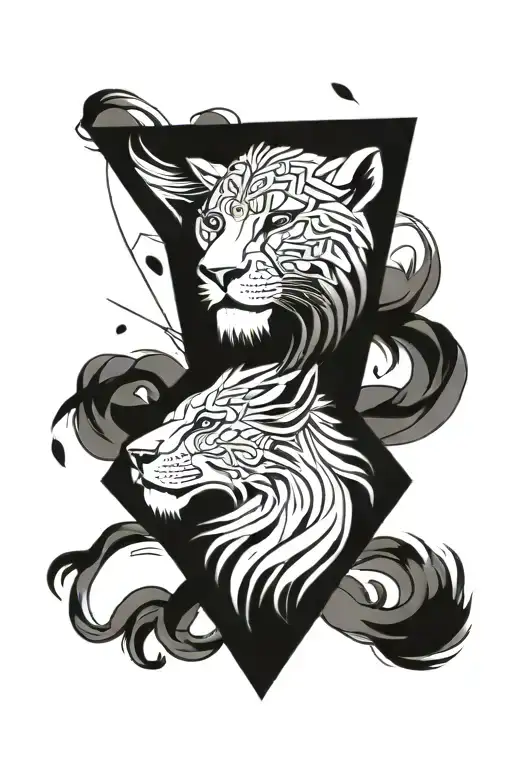 Armor Sleeve With Lion King Logo Combined