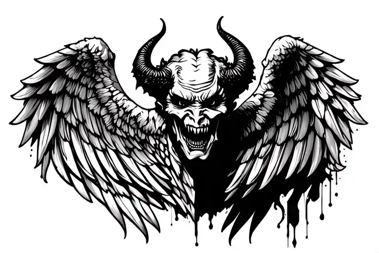 Gangster Demon Wings