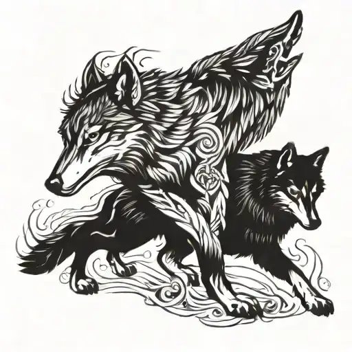 The Wolf Carries The Hare