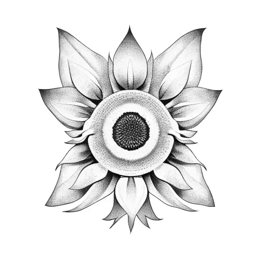 Sunflower With Police And Mom