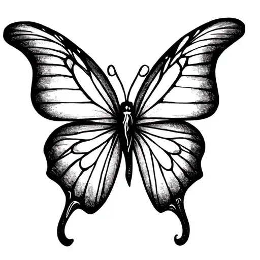 Small Butterfly Tattoo To Represent My Daughter On My Tricep