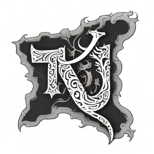 Letter J And The 5 In It For Group