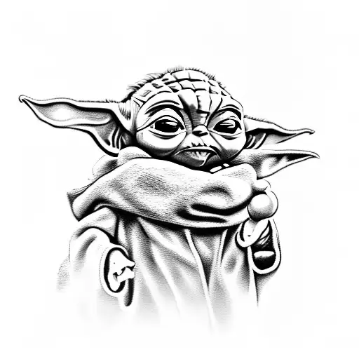 Baby Yoda Sketch Scratch