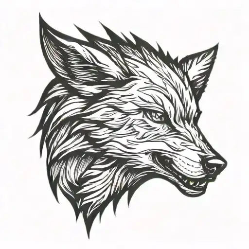 Aggressive Wolf Howling