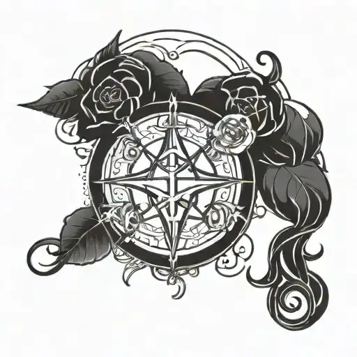 Combine The Hallelujah Chords With A Symbol Representing Family In A Tattoo Design