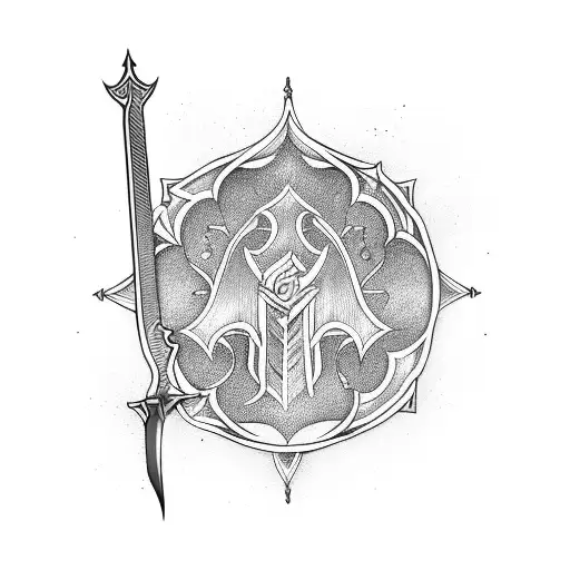 Sword With Yggdrasil