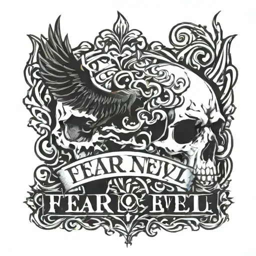 The Logo For Fear No Evil