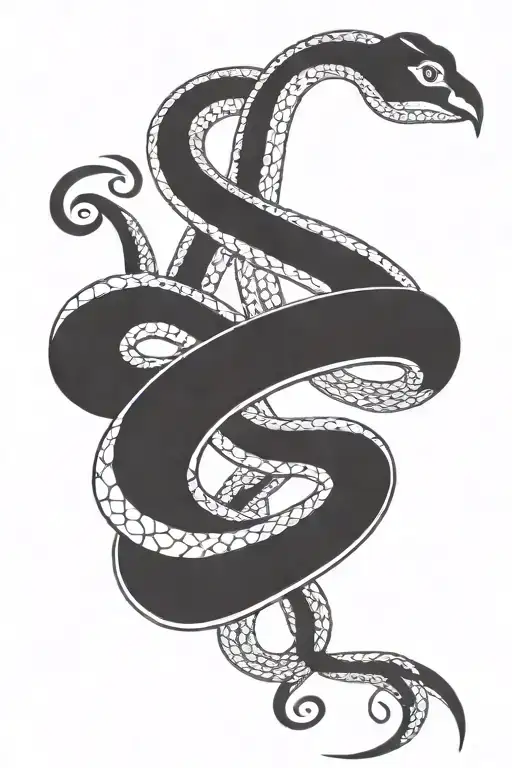 Snake Treble Clef