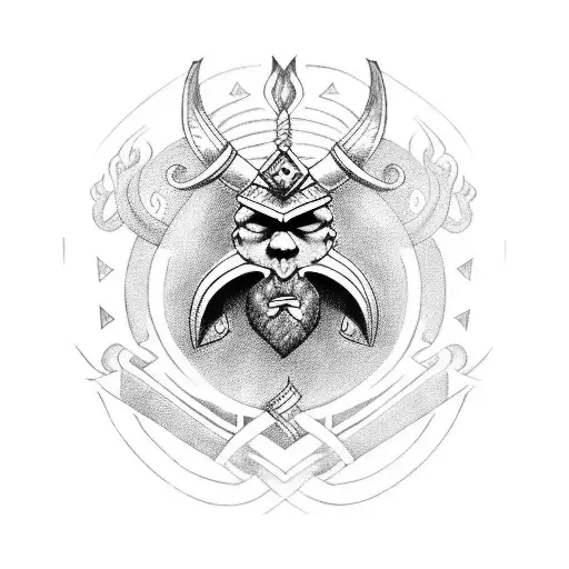 Viking Love For Family Symbol