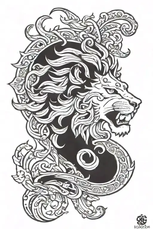 Persian Lion Filipino Sun Aggressive