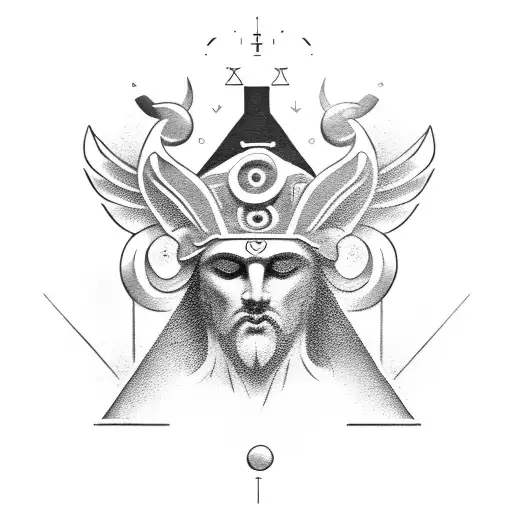 Combine A Greek Mythological Figure With A Psychology Symbol