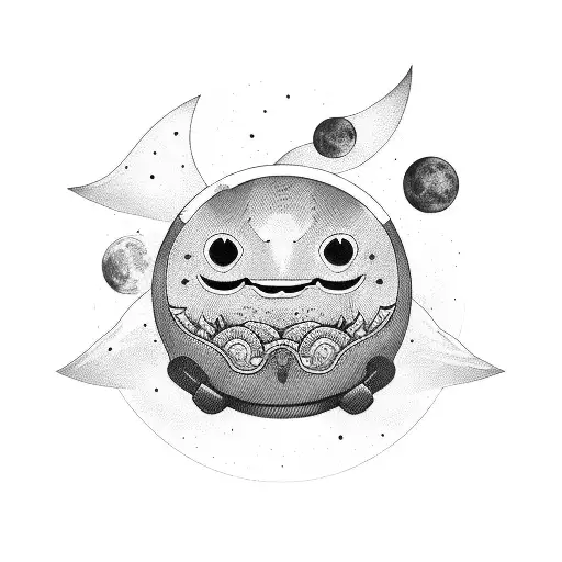 Anthropomorphic Moon