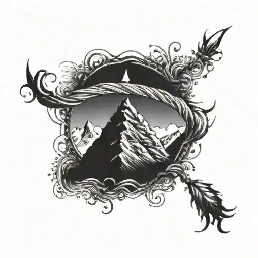 Mountain And Mahadev Armband