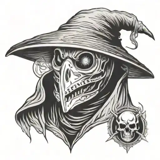 Plague Doctor As The Reaper