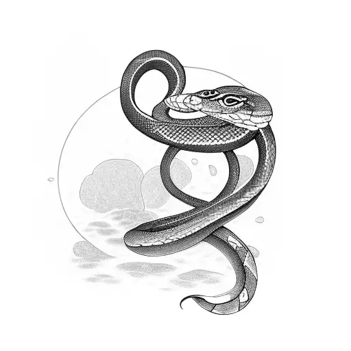 Snake Going Down Arm