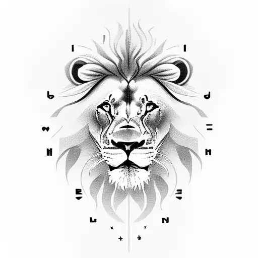 Lion With The Number 13