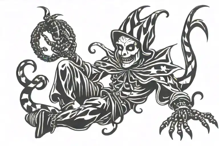 Jester With Spider Legs